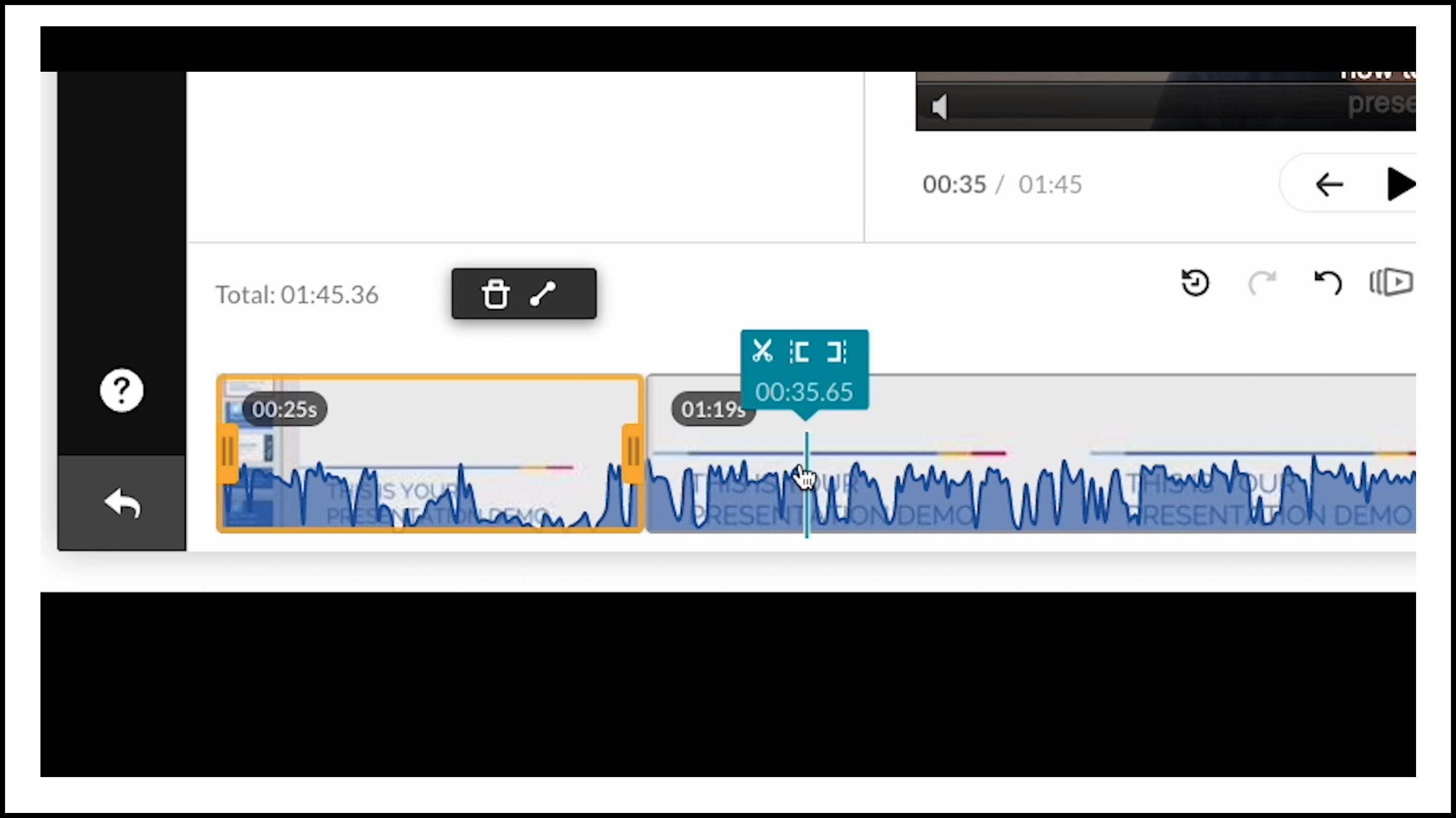 Editing Screencasts Using Kaltura Video Editor Centre for Teaching